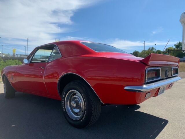 1967 Red Chevrolet Camaro