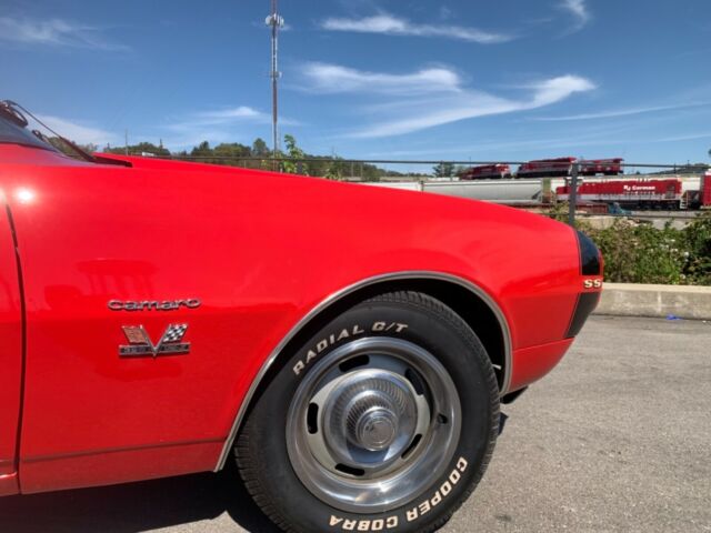 1967 Red Chevrolet Camaro