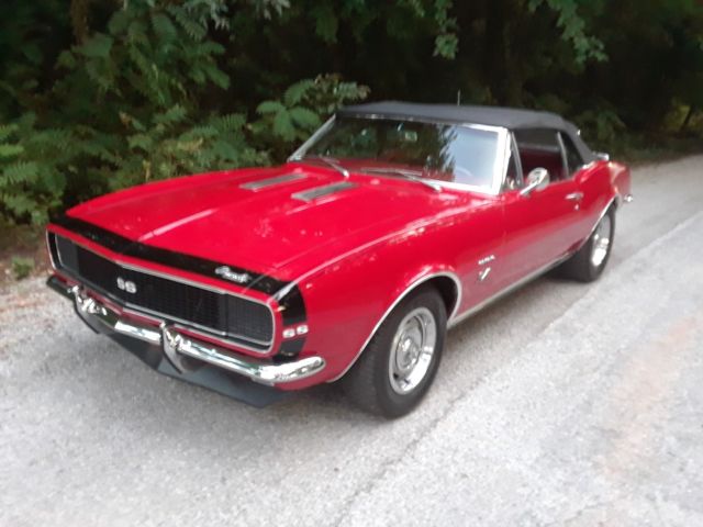 1967 RED Chevrolet Camaro Convertible