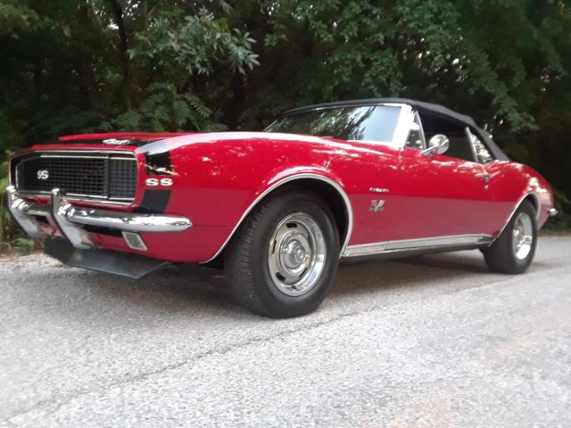 1967 RED Chevrolet Camaro Convertible