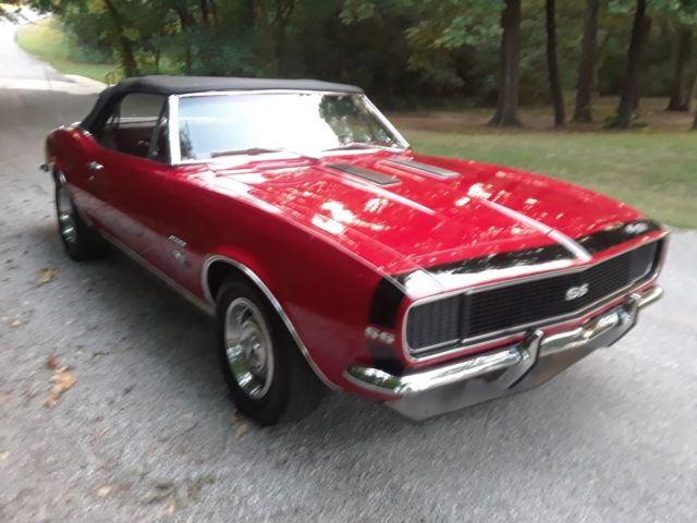 1967 RED Chevrolet Camaro Convertible