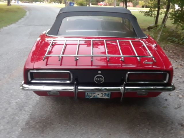 1967 RED Chevrolet Camaro Convertible