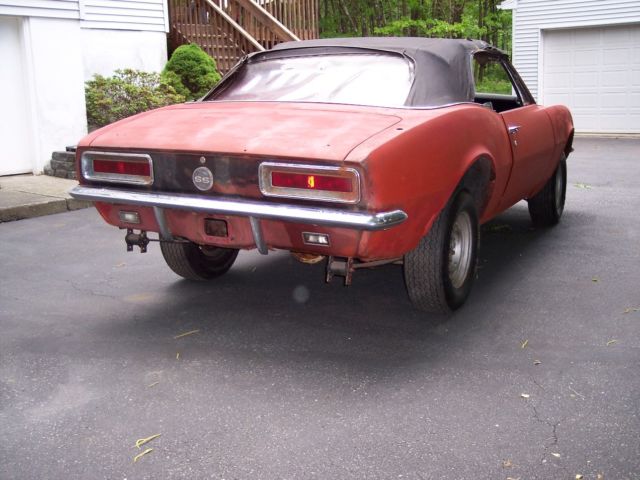 1967 Red Chevrolet Camaro