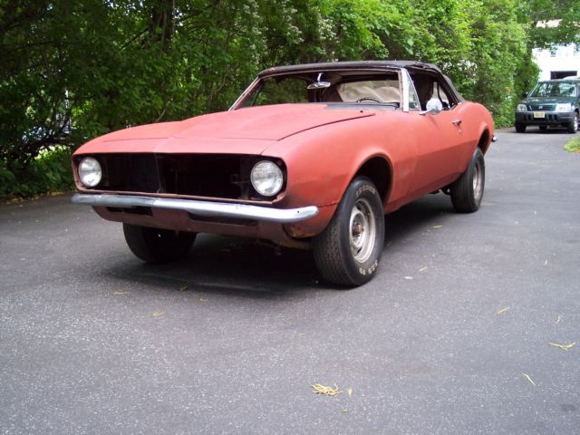 1967 Red Chevrolet Camaro