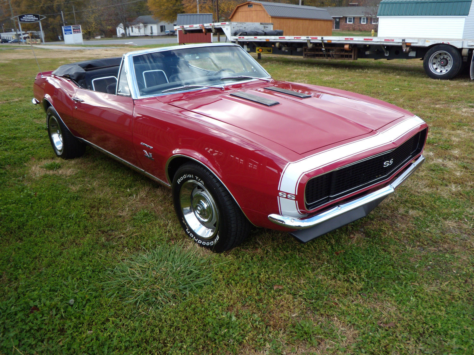 1967 BOLERO RED Chevrolet Camaro Convertible