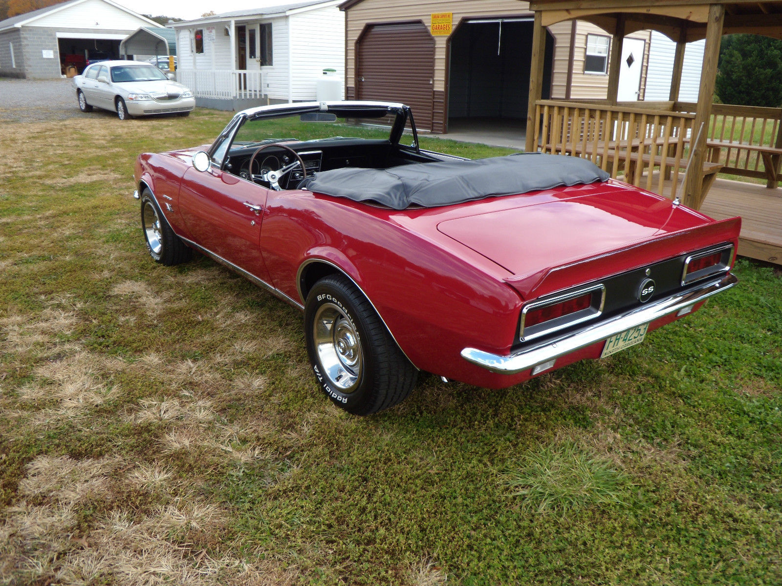 1967 BOLERO RED Chevrolet Camaro Convertible