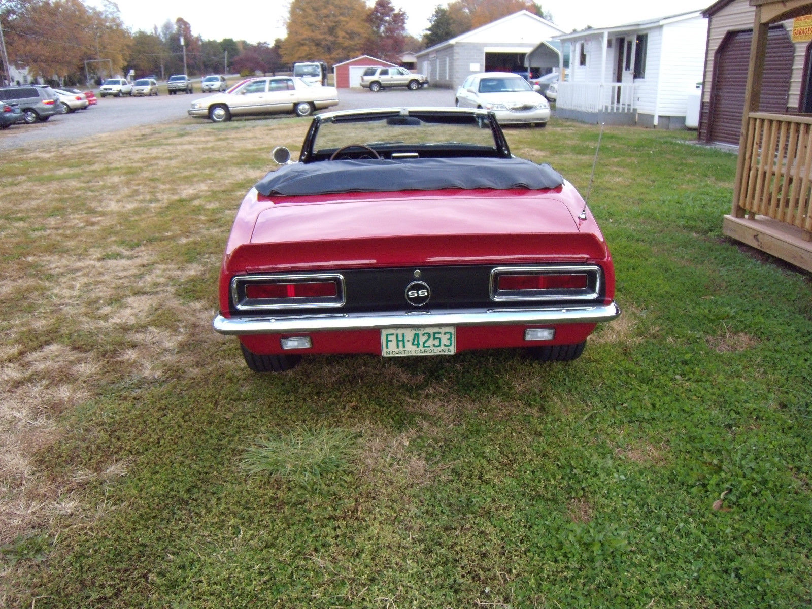 1967 BOLERO RED Chevrolet Camaro Convertible