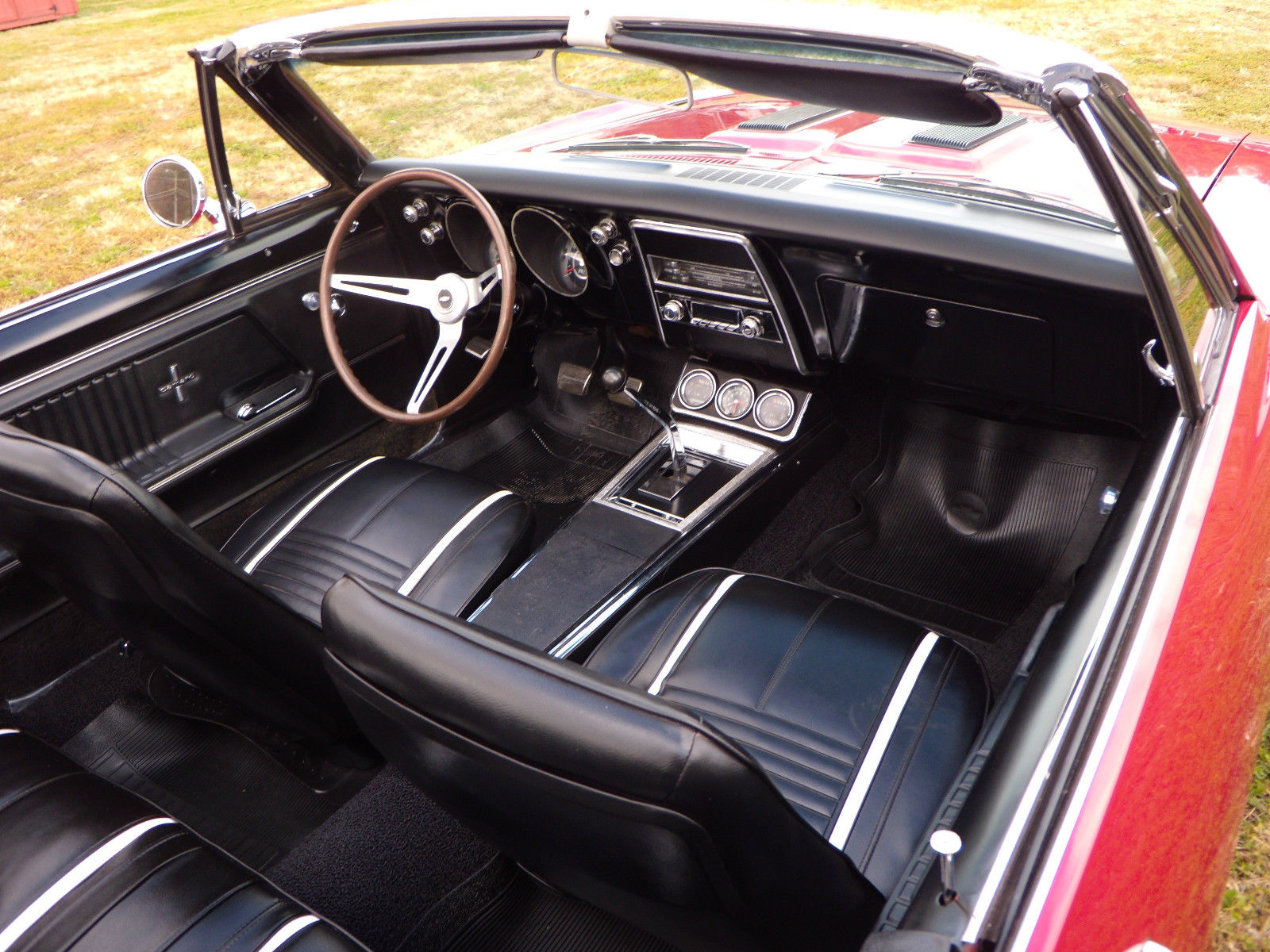 1967 BOLERO RED Chevrolet Camaro Convertible