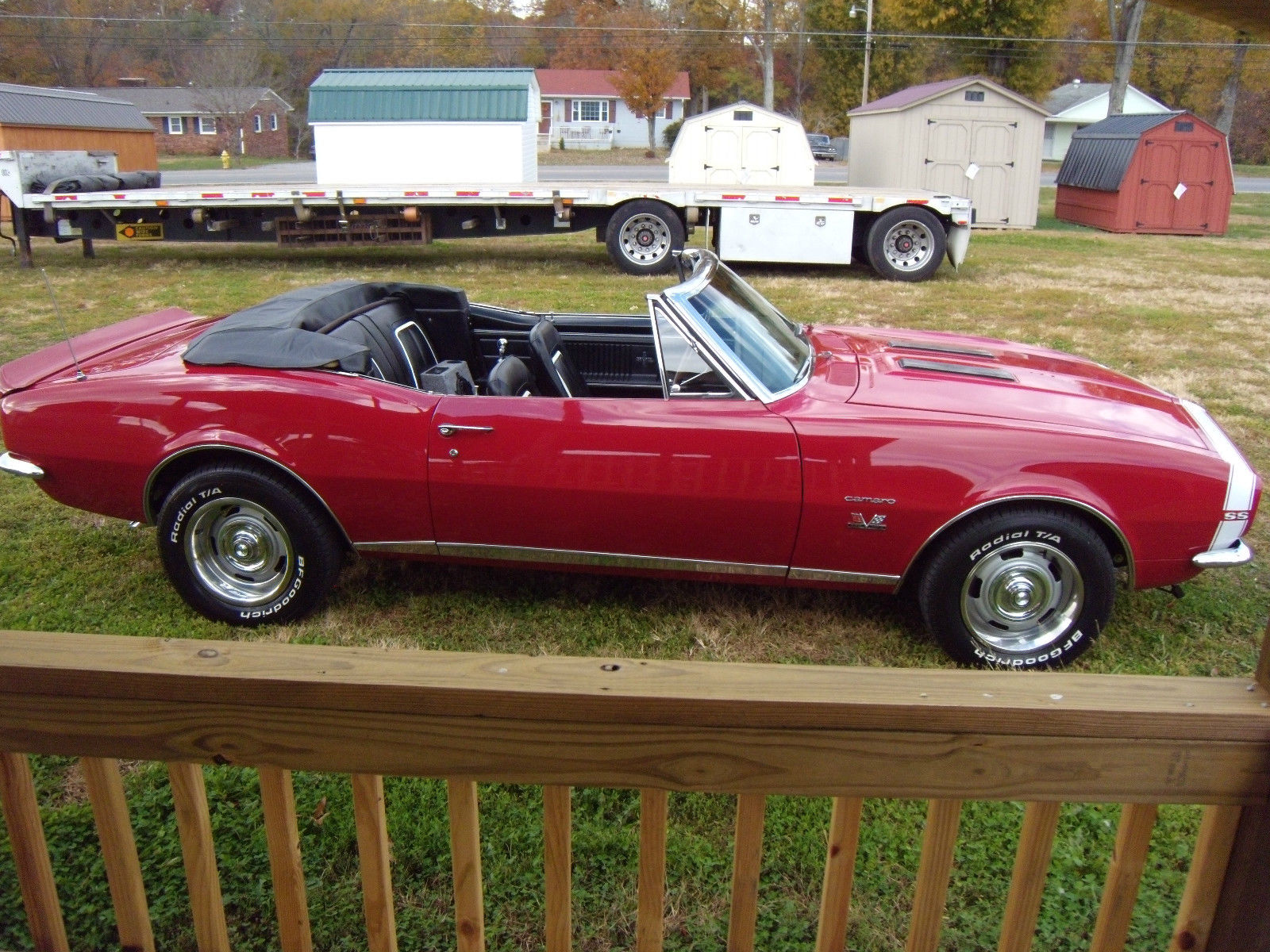 1967 BOLERO RED Chevrolet Camaro Convertible