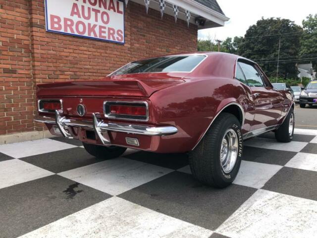 1967 Burgundy Chevrolet Camaro Coupe