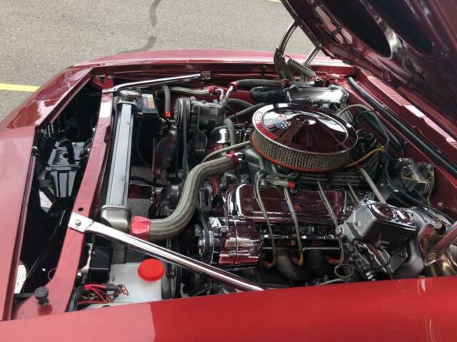 1967 Burgundy Chevrolet Camaro Coupe