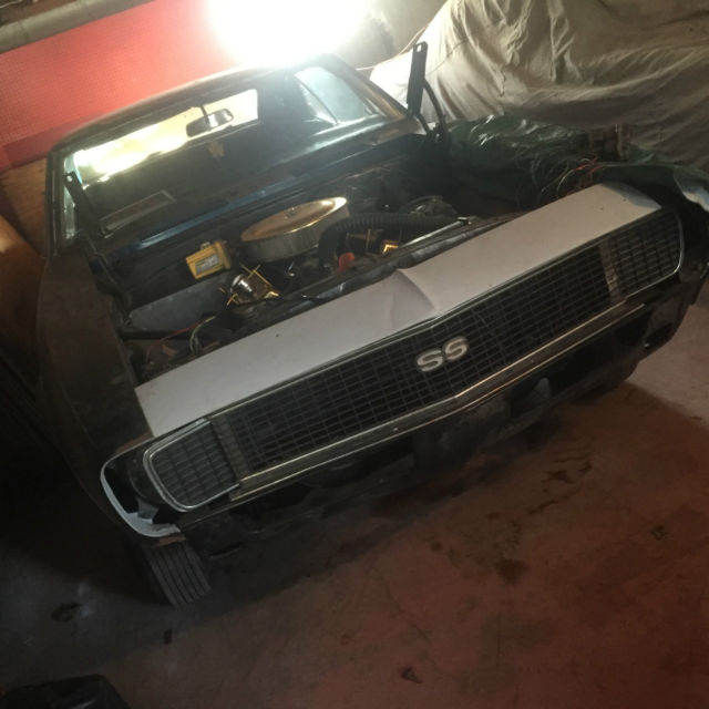 1967 Red Chevrolet Camaro Coupe