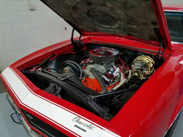 1967 Red Chevrolet Camaro Coupe