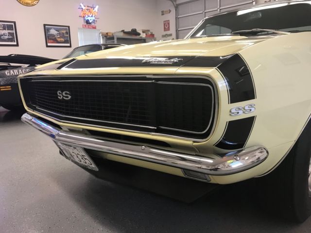 1967 Yellow Chevrolet Camaro