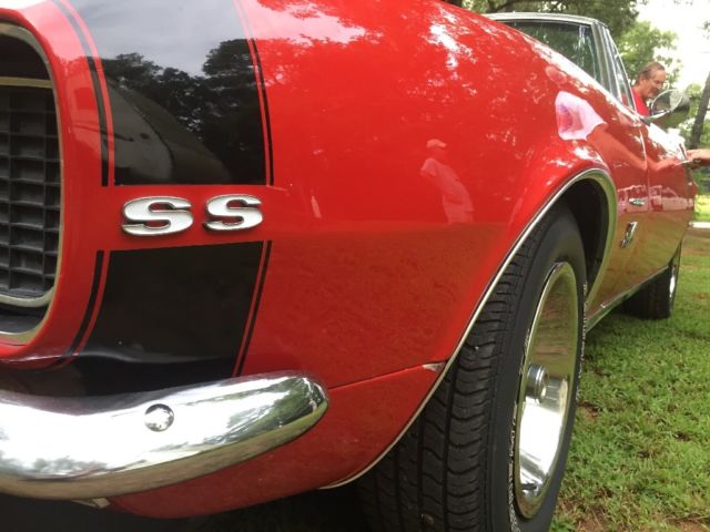 1967 Red Chevrolet Camaro