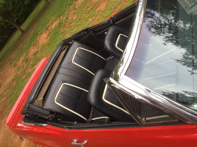 1967 Red Chevrolet Camaro