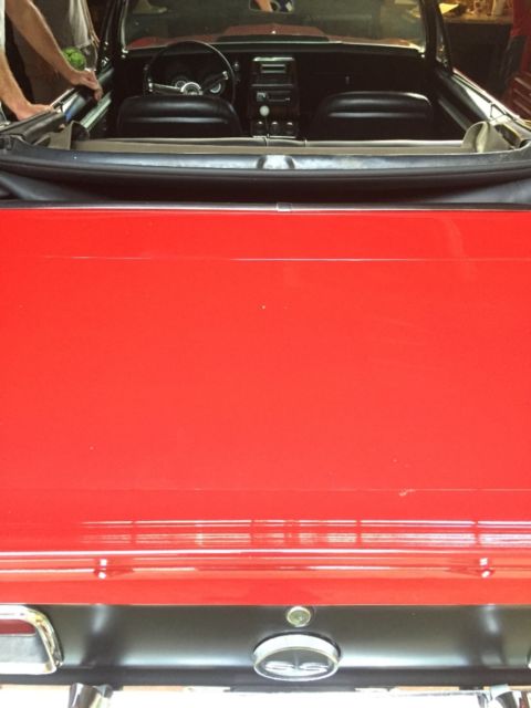 1967 Red Chevrolet Camaro