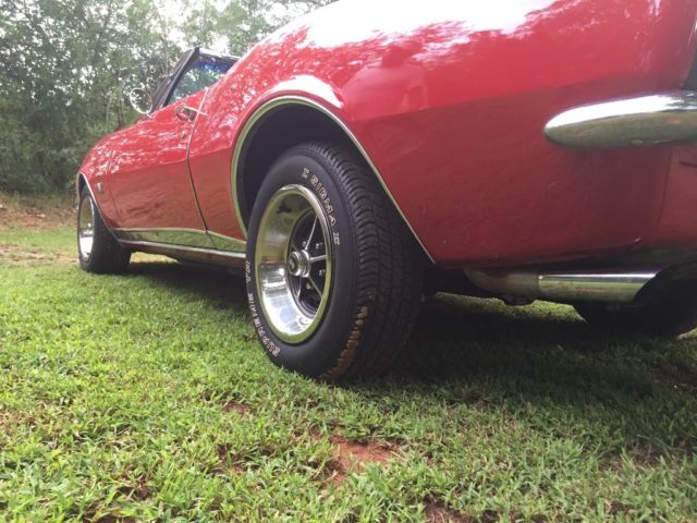 1967 Red Chevrolet Camaro