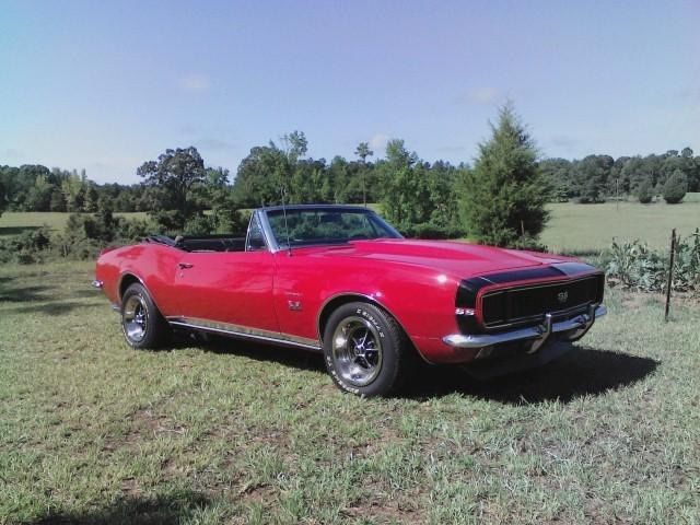1967 Red Chevrolet Camaro