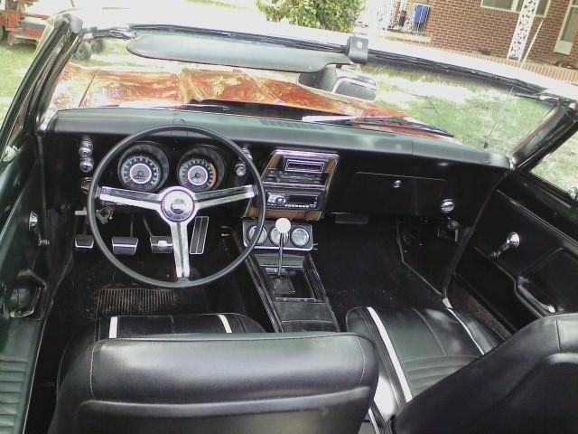 1967 Red Chevrolet Camaro