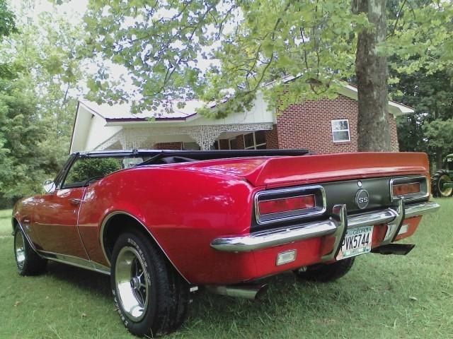 1967 Red Chevrolet Camaro