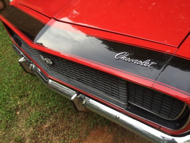 1967 Red Chevrolet Camaro