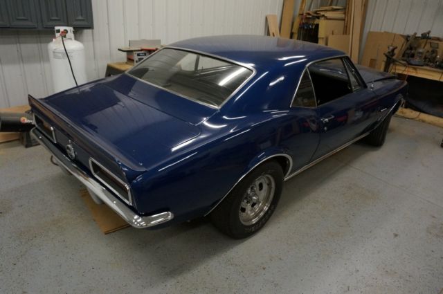 1967 Blue Chevrolet Camaro Coupe