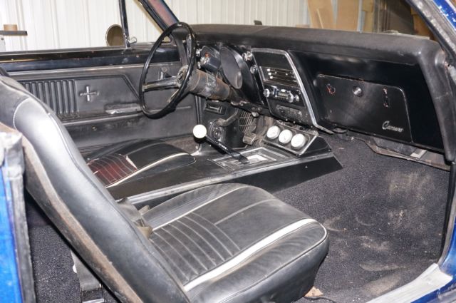 1967 Blue Chevrolet Camaro Coupe