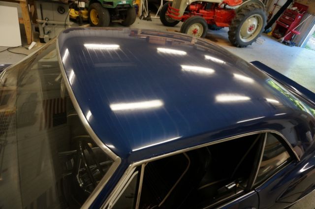 1967 Blue Chevrolet Camaro Coupe