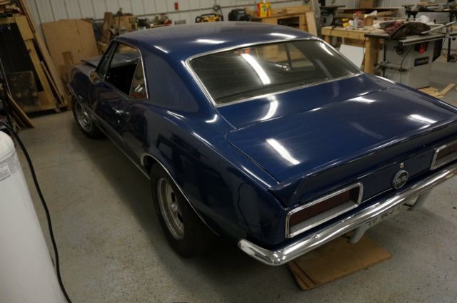 1967 Blue Chevrolet Camaro Coupe
