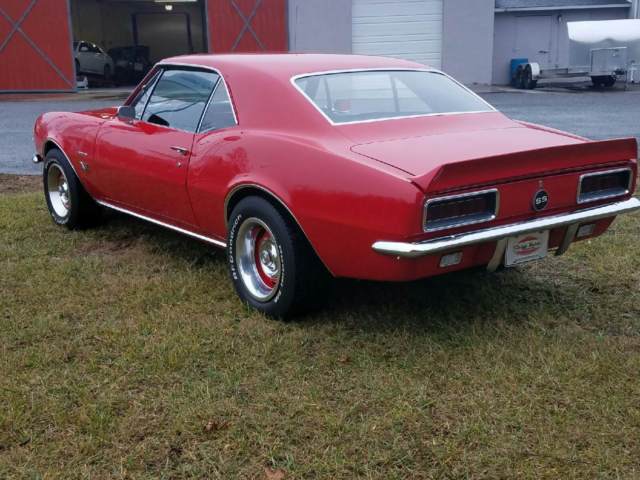 1967 Red Chevrolet Camaro Coupe