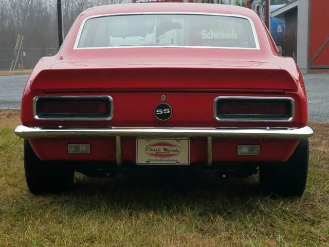 1967 Red Chevrolet Camaro Coupe