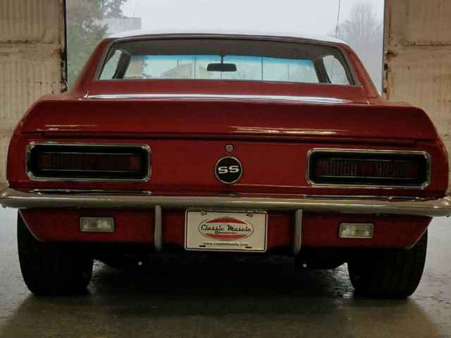 1967 Red Chevrolet Camaro Coupe