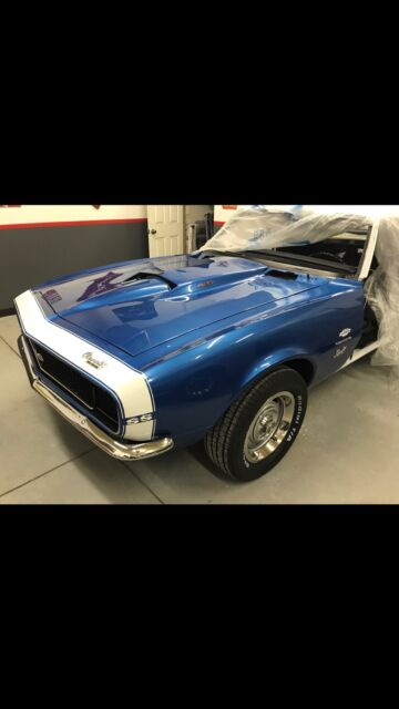 1967 Blue Chevrolet Camaro Coupe