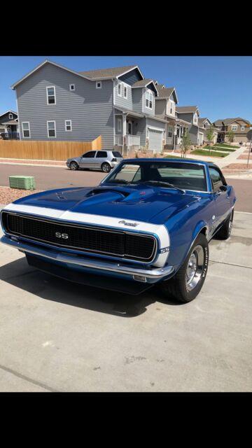 1967 Blue Chevrolet Camaro Coupe