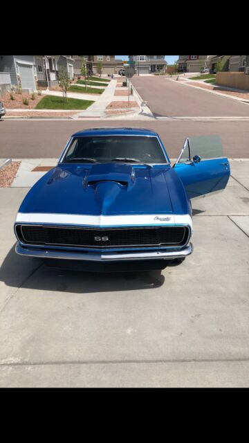 1967 Blue Chevrolet Camaro Coupe
