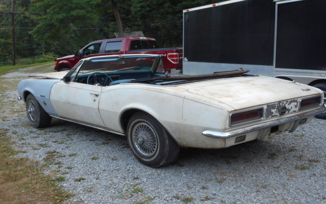 1967 White Chevrolet Camaro Convertible