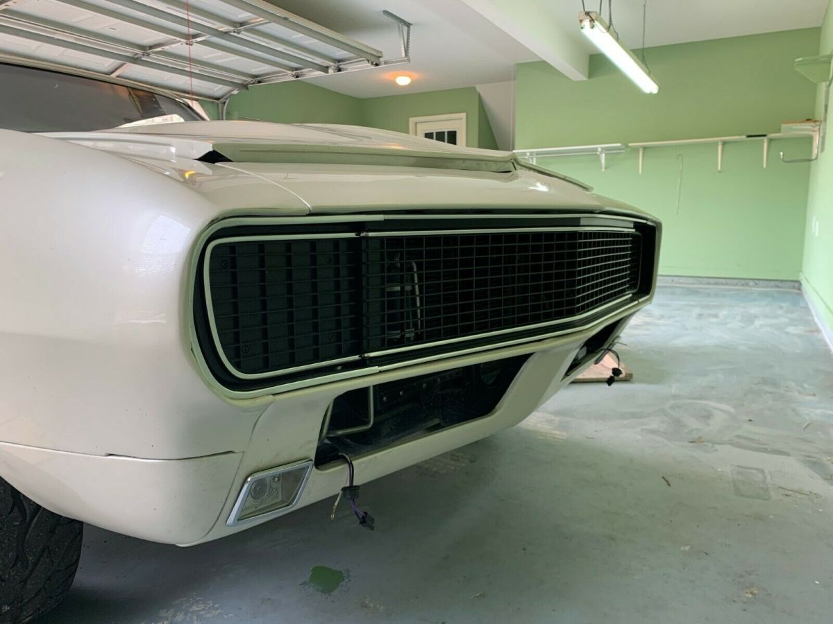 1967 White Chevrolet Camaro Coupe