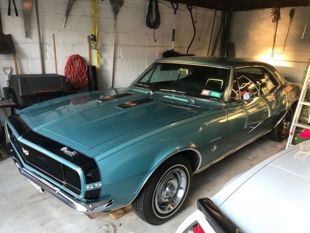 1967 Teal Chevrolet Camaro Coupe