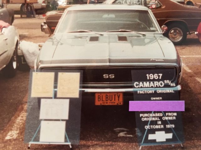 1967 Teal Chevrolet Camaro Coupe