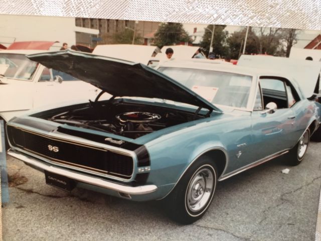 1967 Teal Chevrolet Camaro Coupe