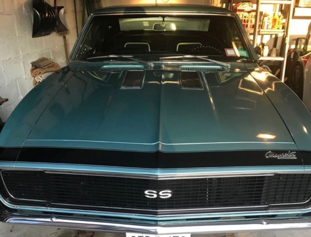 1967 Teal Chevrolet Camaro Coupe