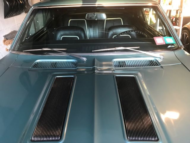 1967 Teal Chevrolet Camaro Coupe