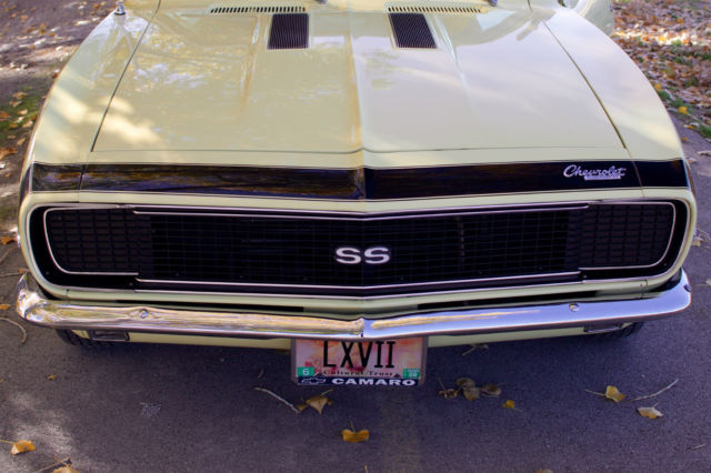 1967 Butternut Yello Chevrolet Camaro Coupe