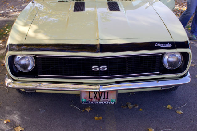 1967 Butternut Yello Chevrolet Camaro Coupe