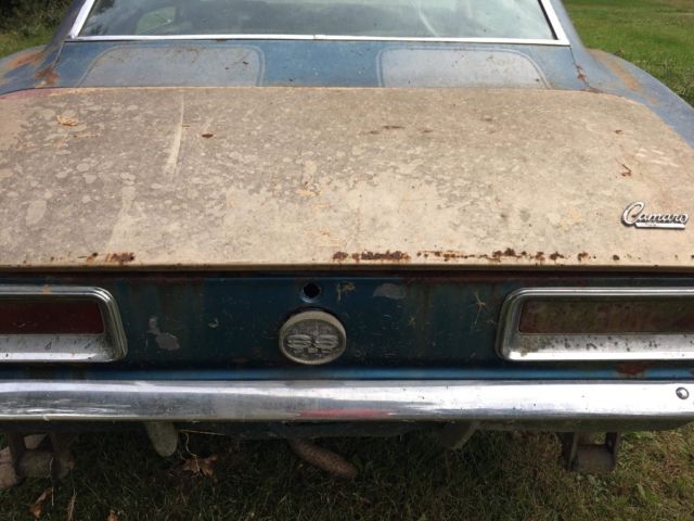 1967 Blue Chevrolet Camaro Coupe