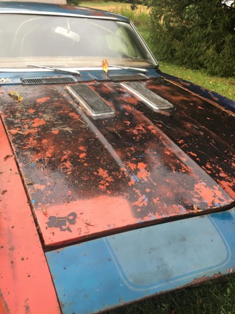 1967 Blue Chevrolet Camaro Coupe