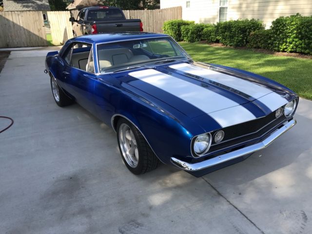 1967 Blue Chevrolet Camaro Coupe