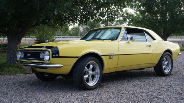 1967 Yellow and Black Chevrolet Camaro