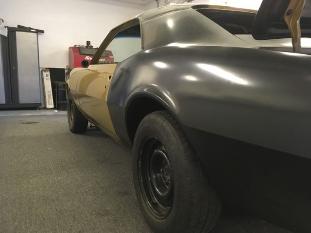 1967 Gold Chevrolet Camaro